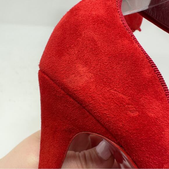 Christian Louboutin Torrida Alta 150 Suede Sandal Heels - Picture 10 of 11